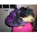 Baltimore Preakness Raven Hat Derby Hat Wedding Hat Belmont Hat MADE IN ITALY  eb-06622369